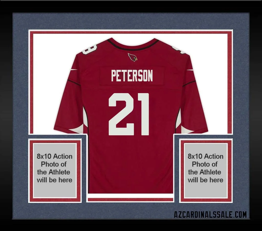 Patrick Peterson No 21 Arizona Cardinals Autographed Red Game Jersey 1