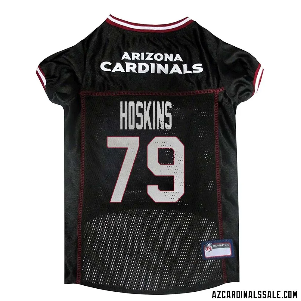 Phil Hoskins No 79 Arizona Cardinals Dog Black Jersey