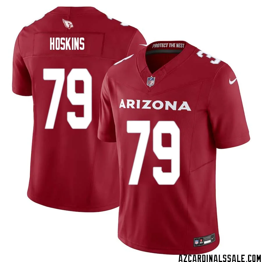 Phil Hoskins No 79 Arizona Cardinals Vapor F.U.S.E. Limited Jersey Red 1