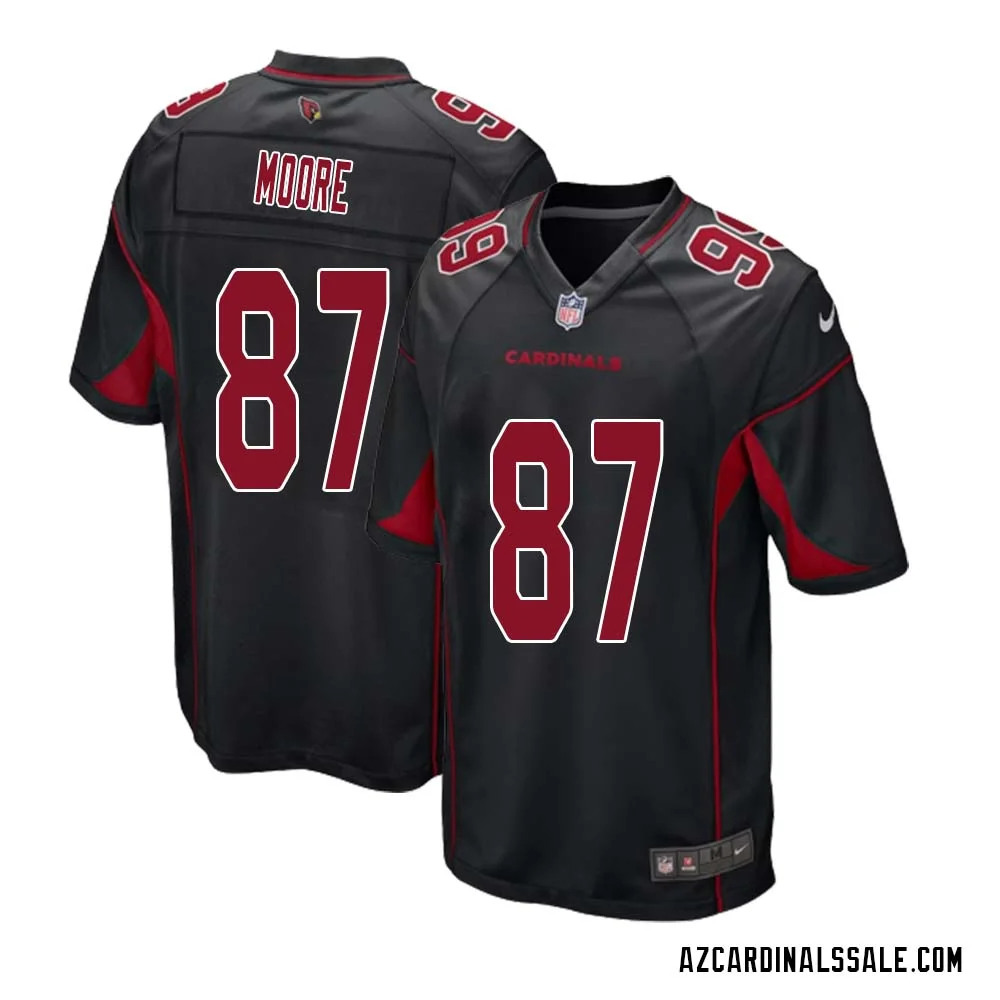 Rob Moore No 87 Arizona Cardinals Alternate Game Jersey Cardinal for Men 1