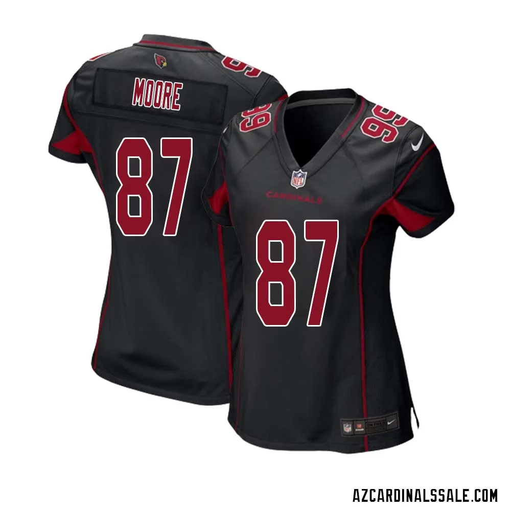 Rob Moore No 87 Arizona Cardinals Alternate Game Jersey Cardinal for Women 1
