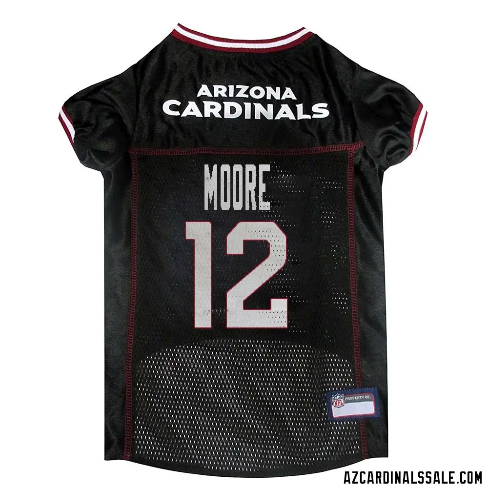 Rondale Moore No 12 Arizona Cardinals Dog Black Jersey 1
