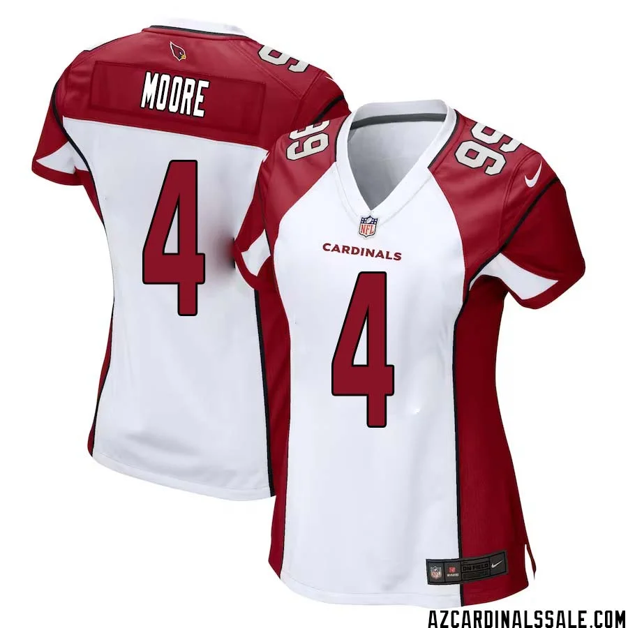 Rondale Moore No 4 Arizona Cardinals Away Game Jersey Cardinal for Women 1
