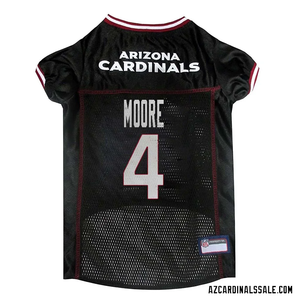 Rondale Moore No 4 Arizona Cardinals Dog Black Jersey