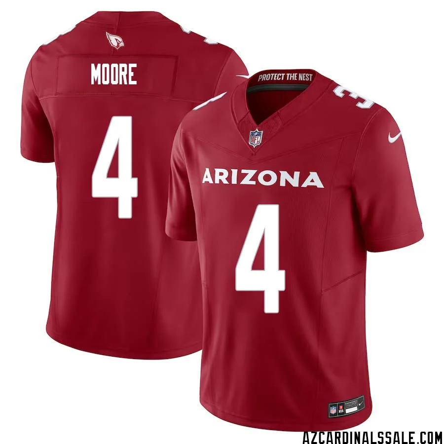 Rondale Moore No 4 Arizona Cardinals Vapor F.U.S.E. Limited Jersey Red