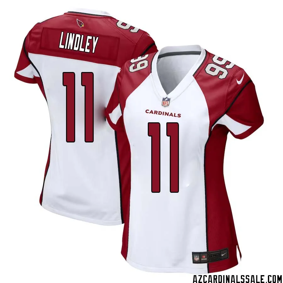 Ryan Lindley No 11 Arizona Cardinals Away Game Jersey Cardinal for Women 1