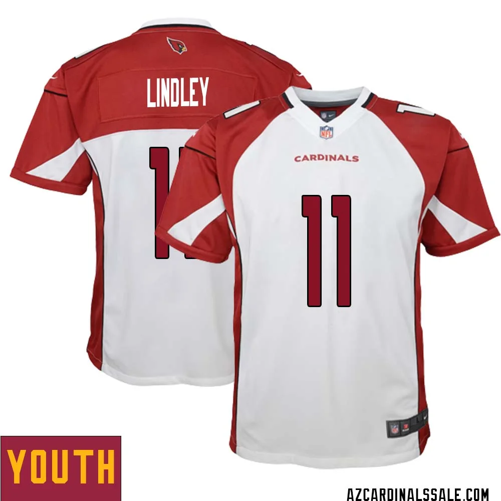 Ryan Lindley No 11 Arizona Cardinals Away Game Jersey Cardinal for Youth