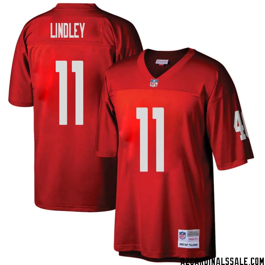 Ryan Lindley No 11 Arizona Cardinals Mitchell Ness Big Tall 2000 Retired Player Replica Jersey Red