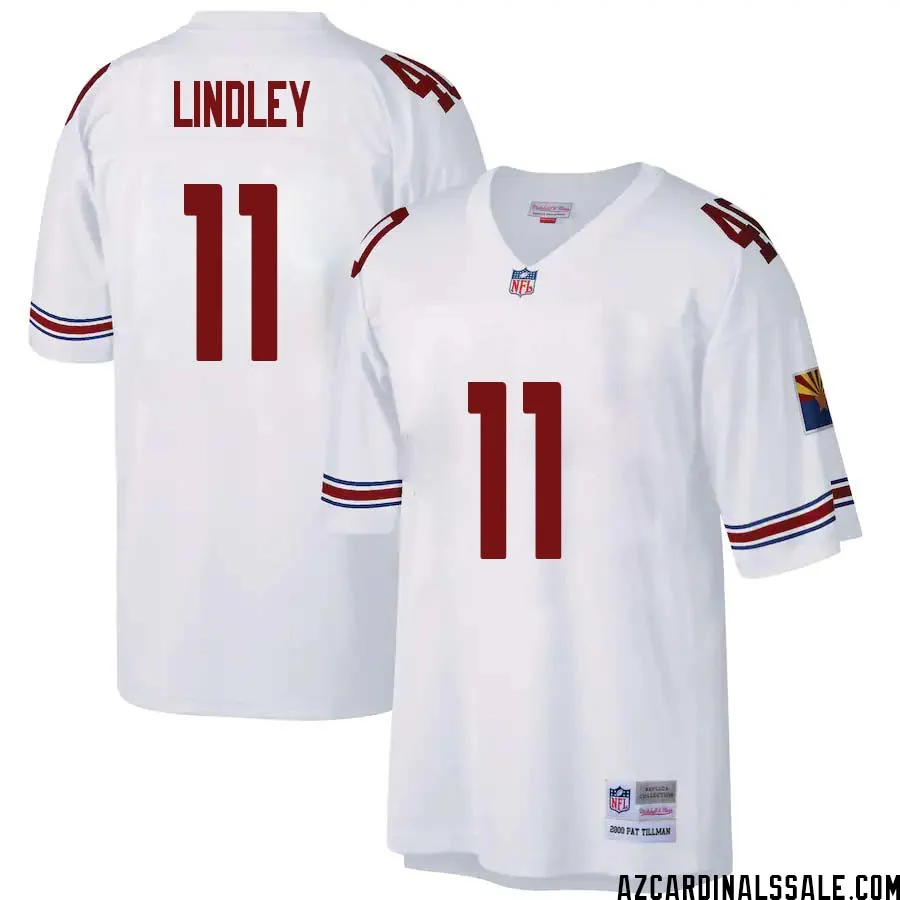 Ryan Lindley No 11 Arizona Cardinals Mitchell Ness Big Tall 2000 Retired Player Replica Jersey White