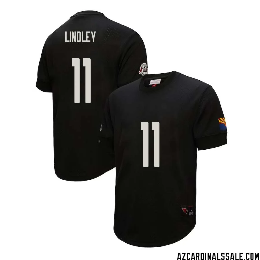 Ryan Lindley No 11 Arizona Cardinals Mitchell Ness Retired Player Name Number Mesh Top Black 1
