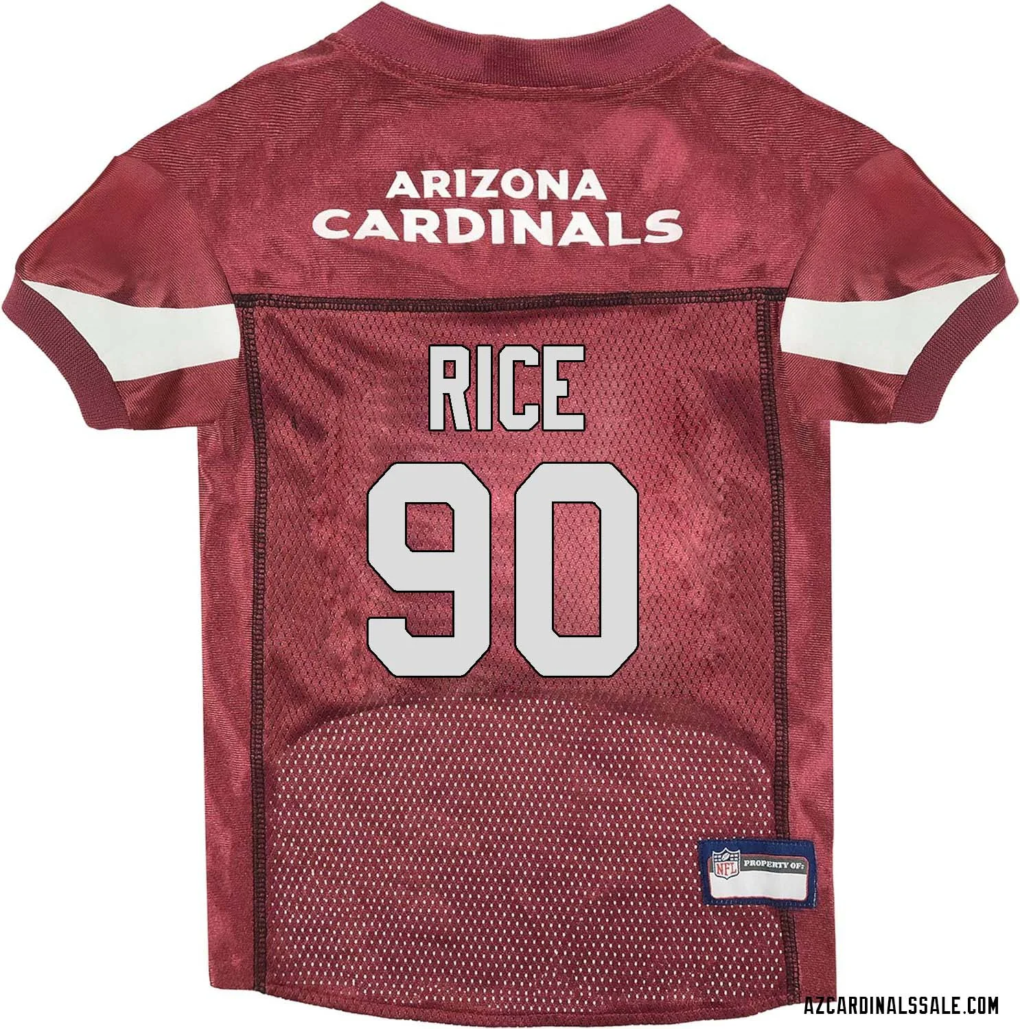 Simeon Rice No 90 Arizona Cardinals Dog Red Jersey
