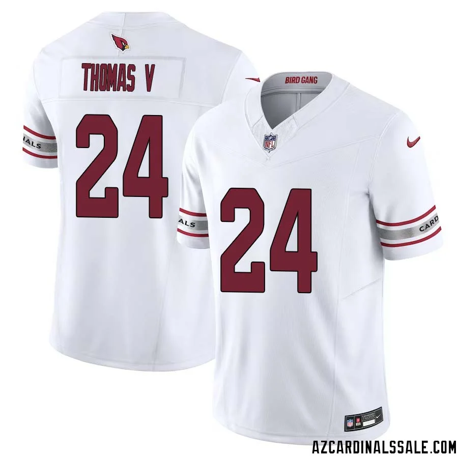 Starling Thomas V No 24 Arizona Cardinals Vapor F.U.S.E. Limited Jersey White 1