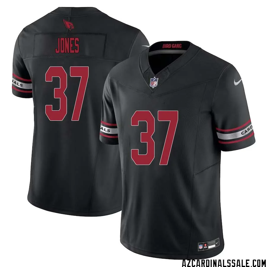 Tony Jones No 37 Arizona Cardinals Vapor F.U.S.E. Limited Jersey Black 1