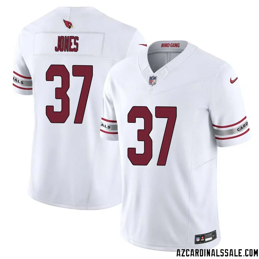 Tony Jones No 37 Arizona Cardinals Vapor F.U.S.E. Limited Jersey White 1