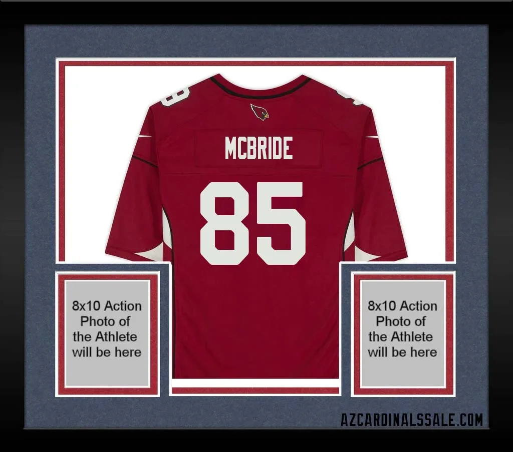Trey McBride No 85 Arizona Cardinals Autographed Red Game Jersey 1