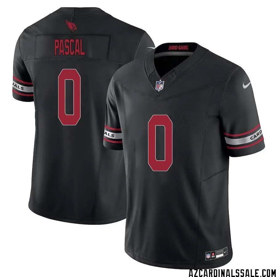 Zach Pascal No 0 Arizona Cardinals Vapor F.U.S.E. Limited Jersey Black