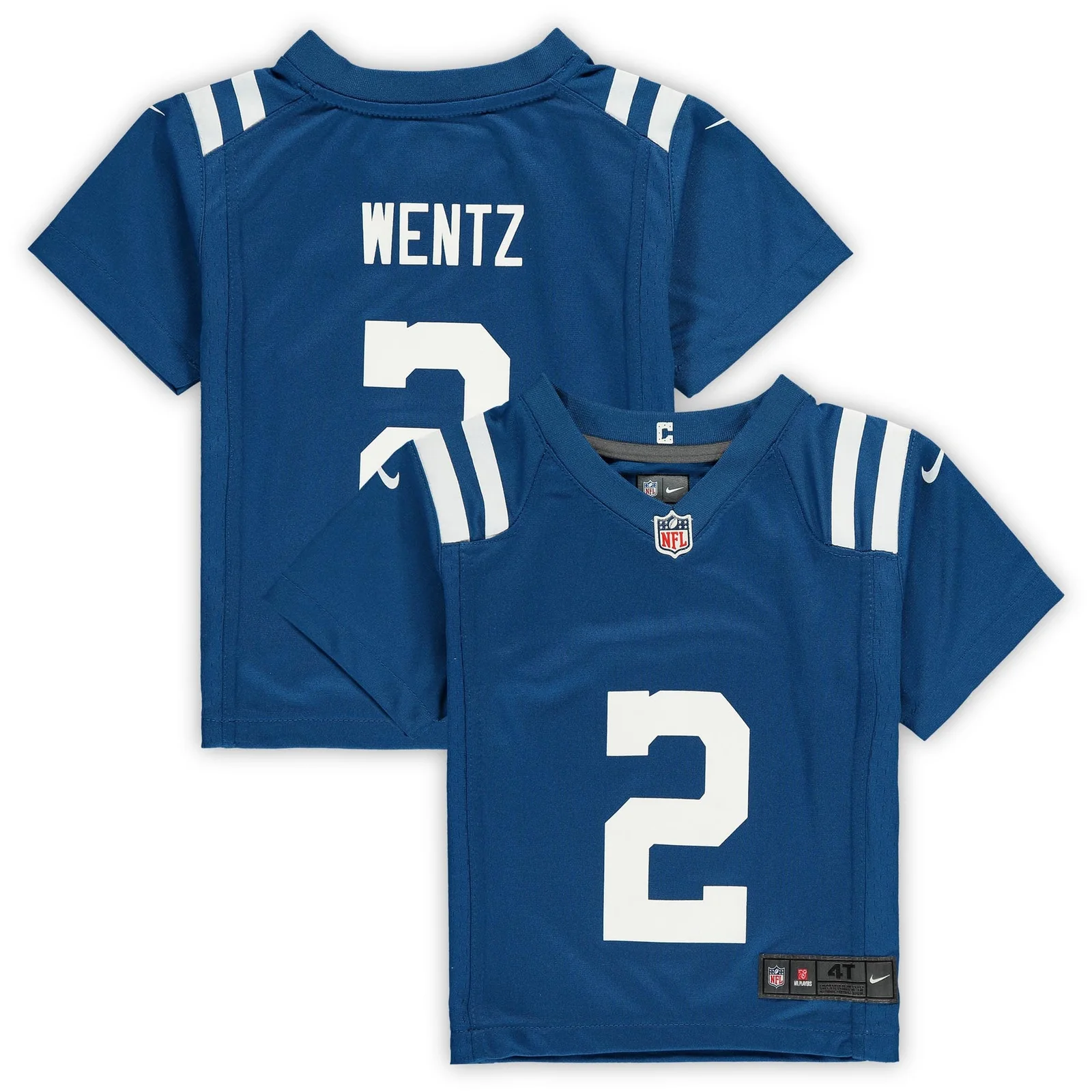 Men'sCarson Wentz Indianapolis Colts Toddler Game Jersey - Royal -
