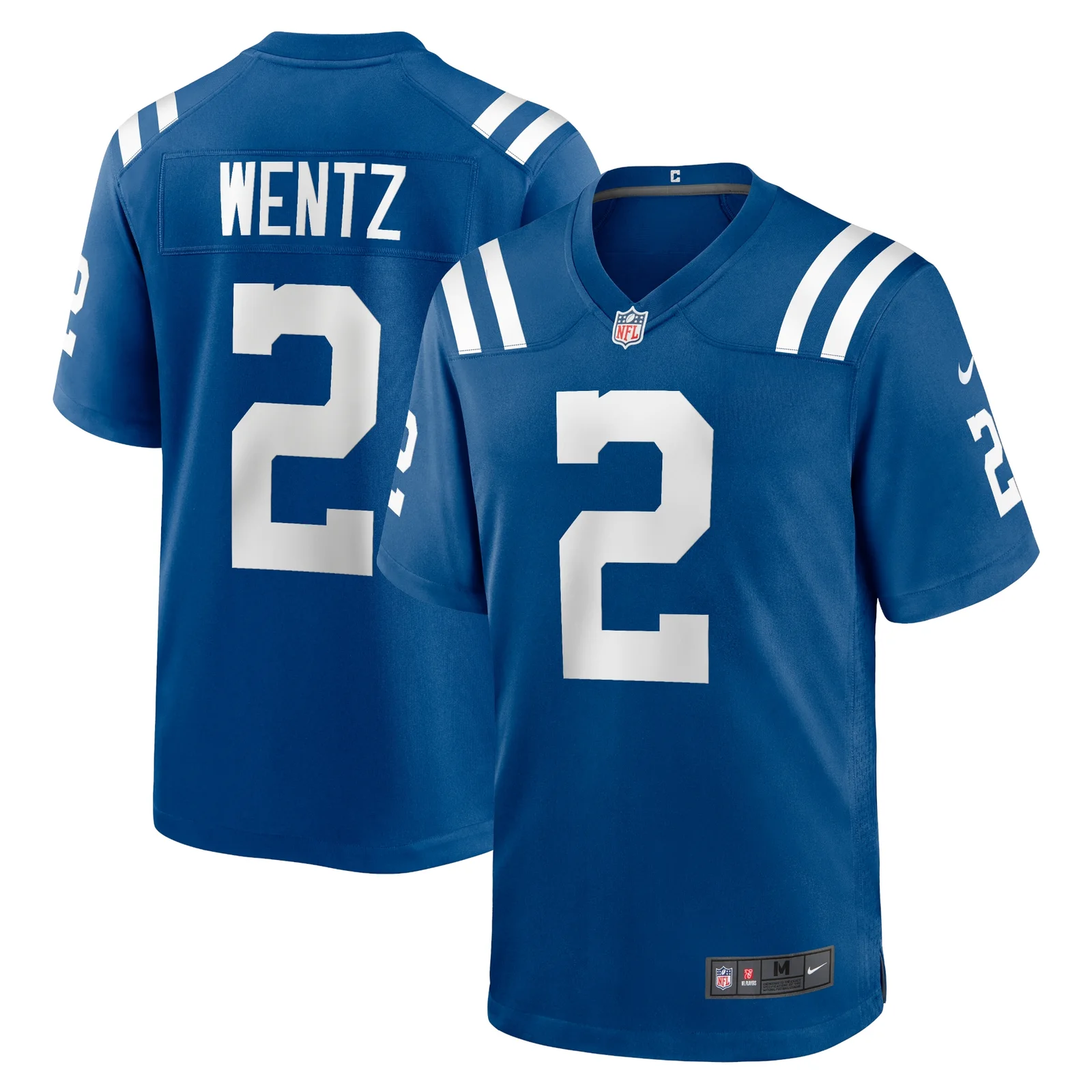Carson Wentz Indianapolis Colts Youth Game Jersey - Royal -