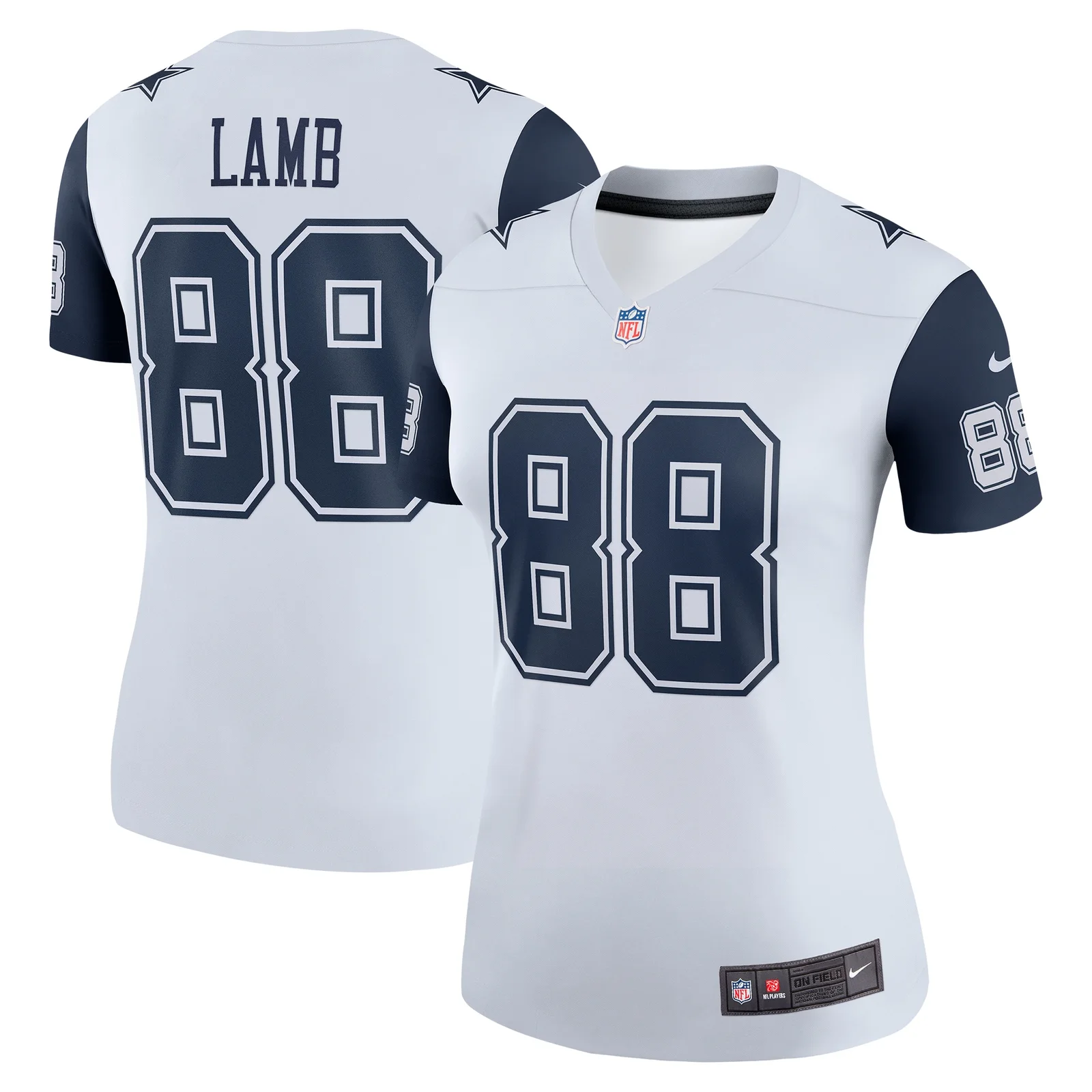 CeeDee Lamb Dallas Cowboys Woman's 2nd Alternate Legend Jersey - White -