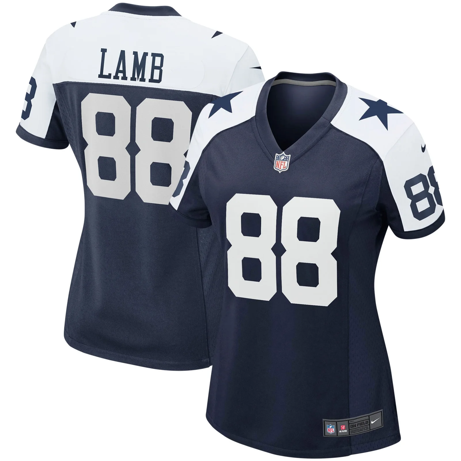 CeeDee Lamb Dallas Cowboys Woman's Alternate Game Team Jersey - Navy -
