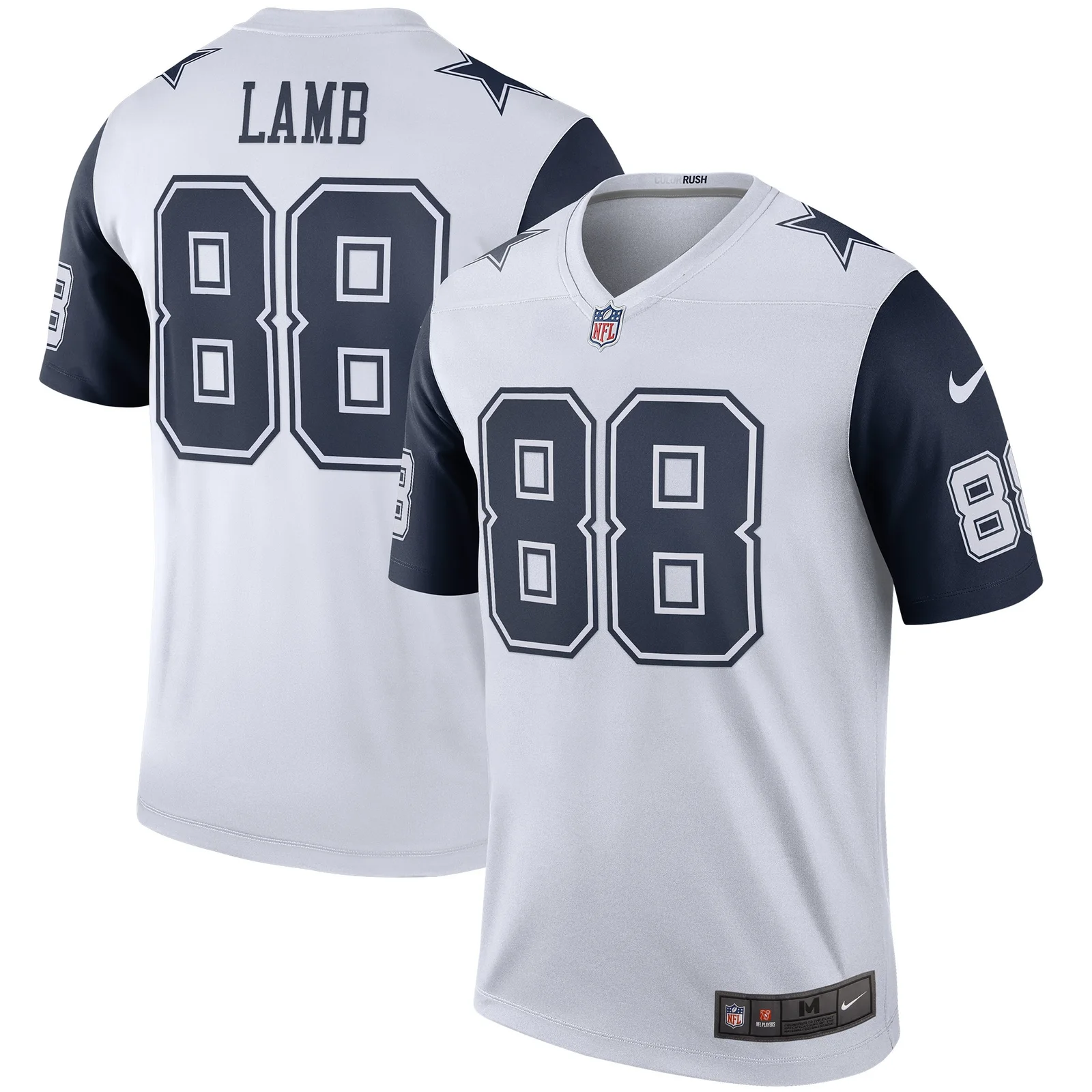 Men's CeeDee Lamb Dallas Cowboys 2nd Alternate Legend Jersey - White -
