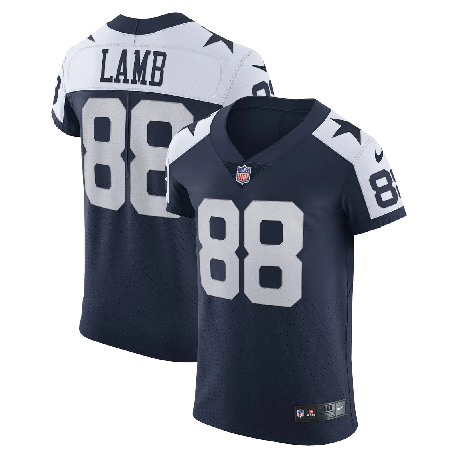 Men's CeeDee Lamb Dallas Cowboys Alternate Vapor Elite Jersey - Navy -