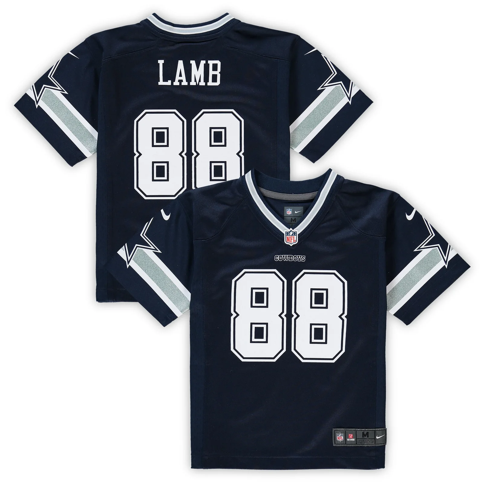 Men's CeeDee Lamb Dallas Cowboys Preschool Game Jersey - Navy -