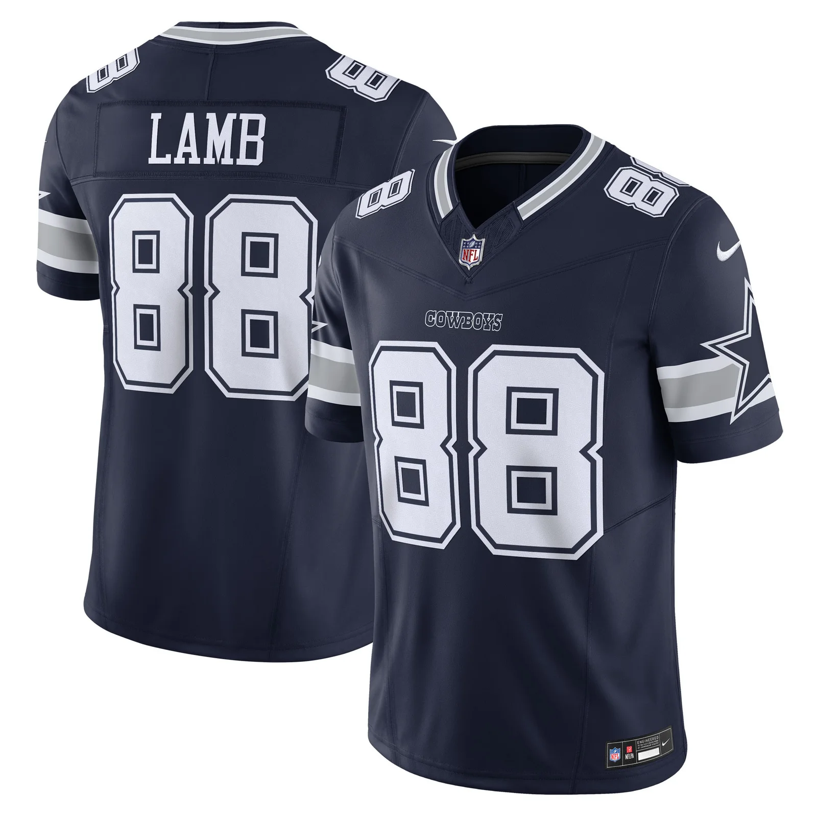 Men's CeeDee Lamb Dallas Cowboys Vapor F.U.S.E. Limited Jersey - Navy -