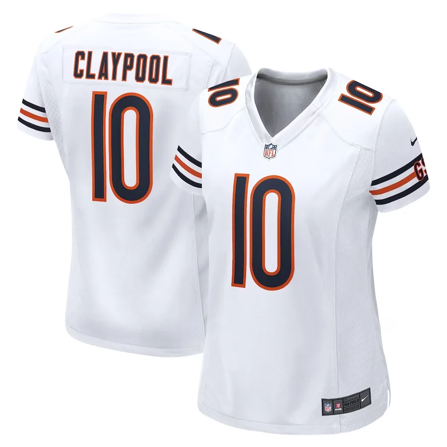 Chase Claypool Jersey, White Woman's, Game Player Jersey -