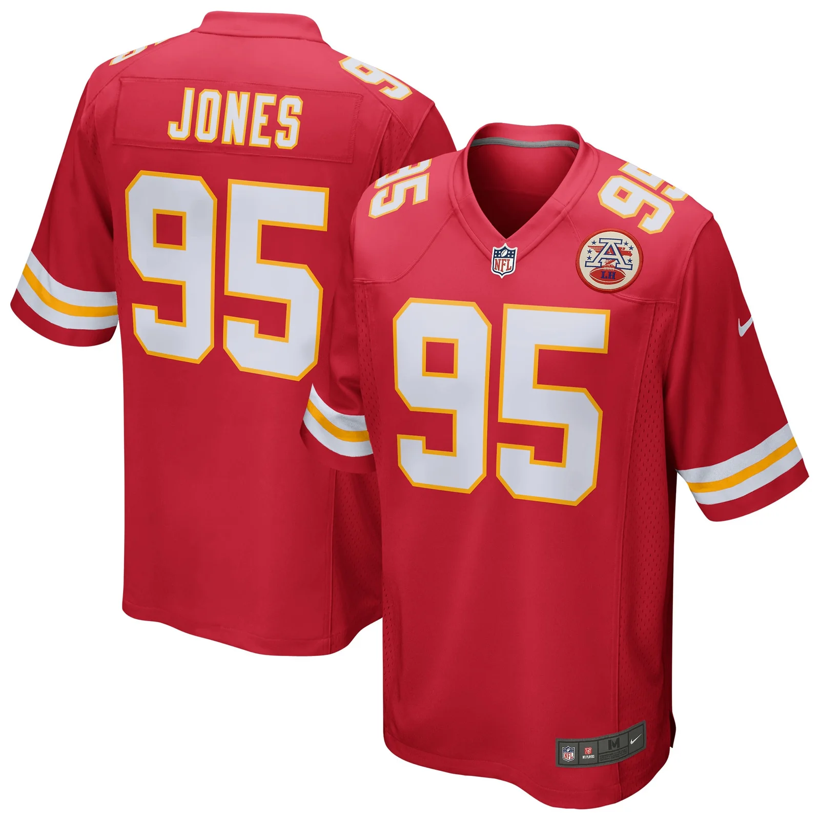 Men's Chris Jones Kansas City Chiefs Game Jersey - Red -