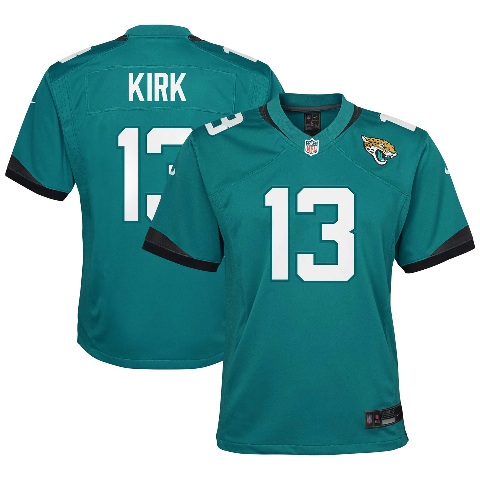 Christian Kirk Jacksonville Jaguars Youth Game Jersey - Teal -