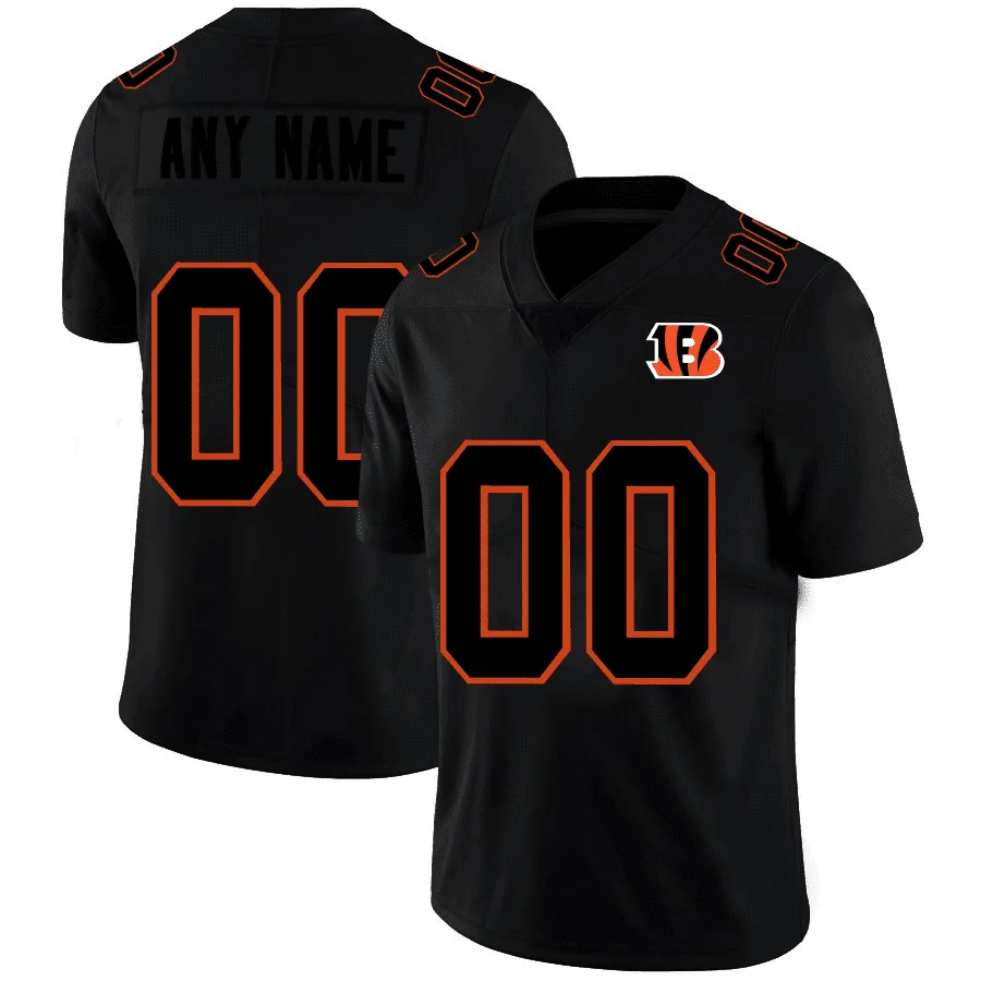 Custom Bengals Jersey for Youth Custom Football Jerseys Cincinnati Bengals Black American Stitched -