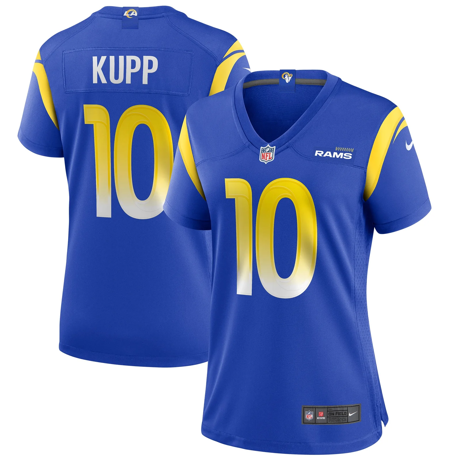 Cooper Kupp Los Angeles Rams Woman's Team Game Jersey - Royal -
