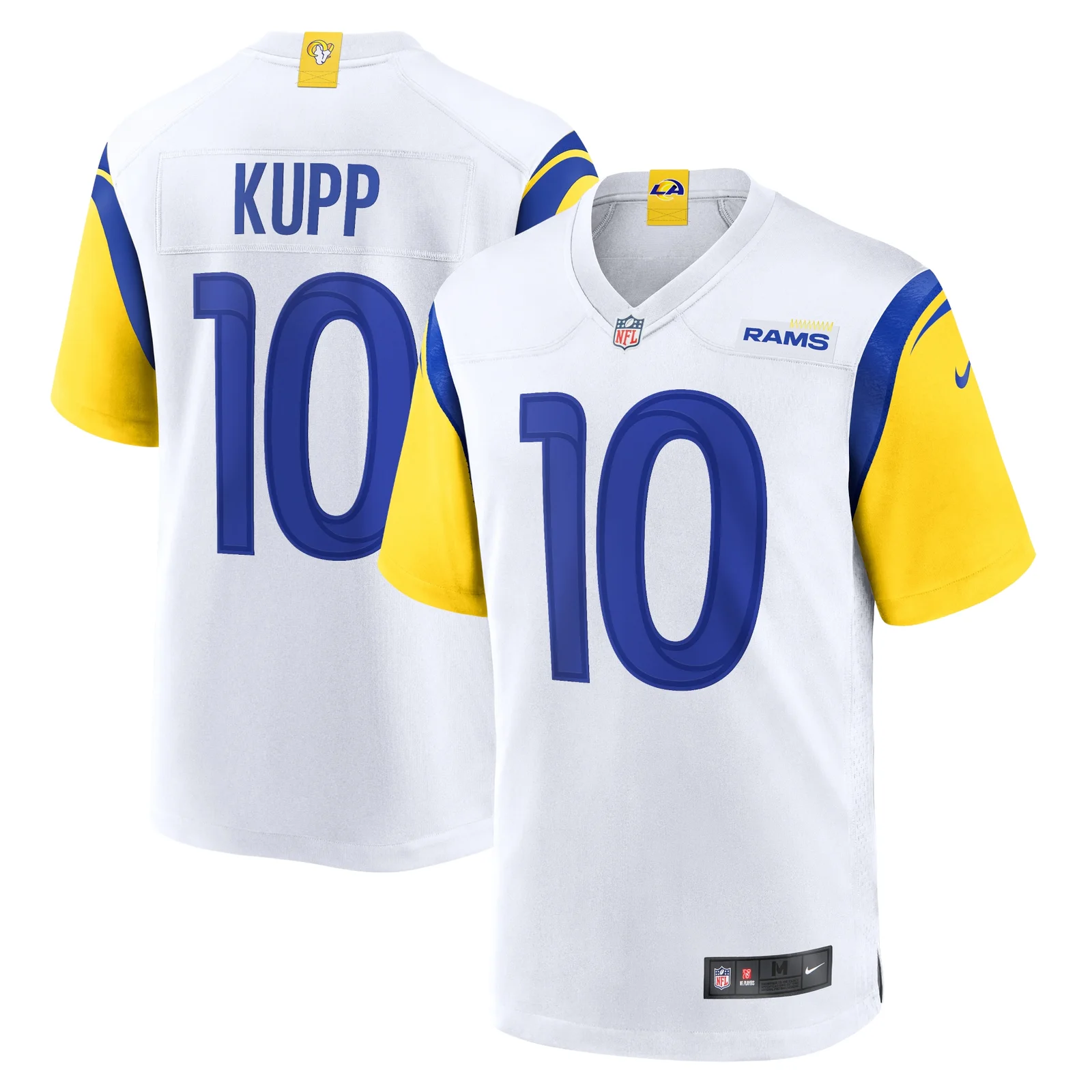 Men's Cooper Kupp Los Angeles Rams Alternate Game Jersey - White -