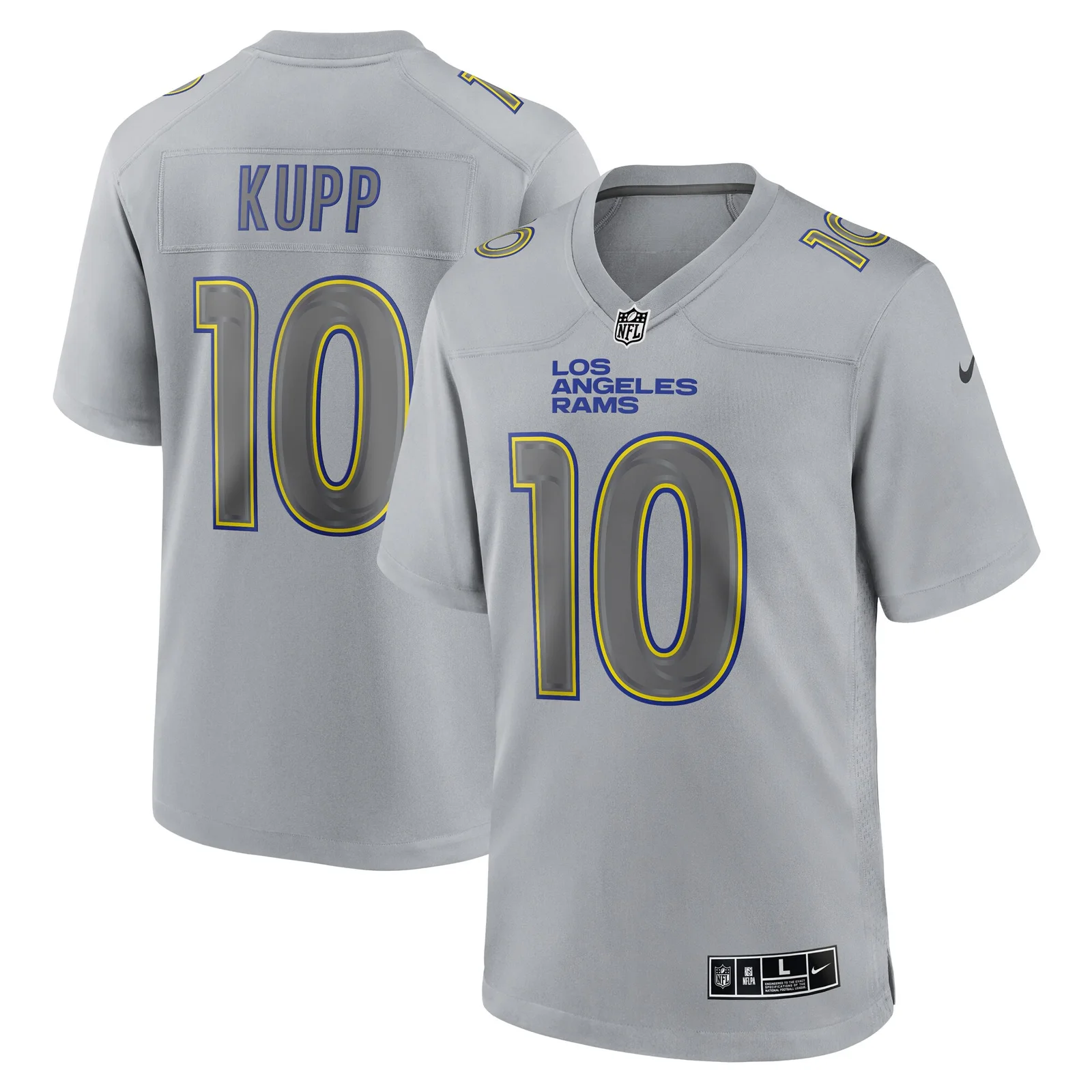 Men's Cooper Kupp Los Angeles Rams Atmosphere Fashion Game Jersey - Gray -