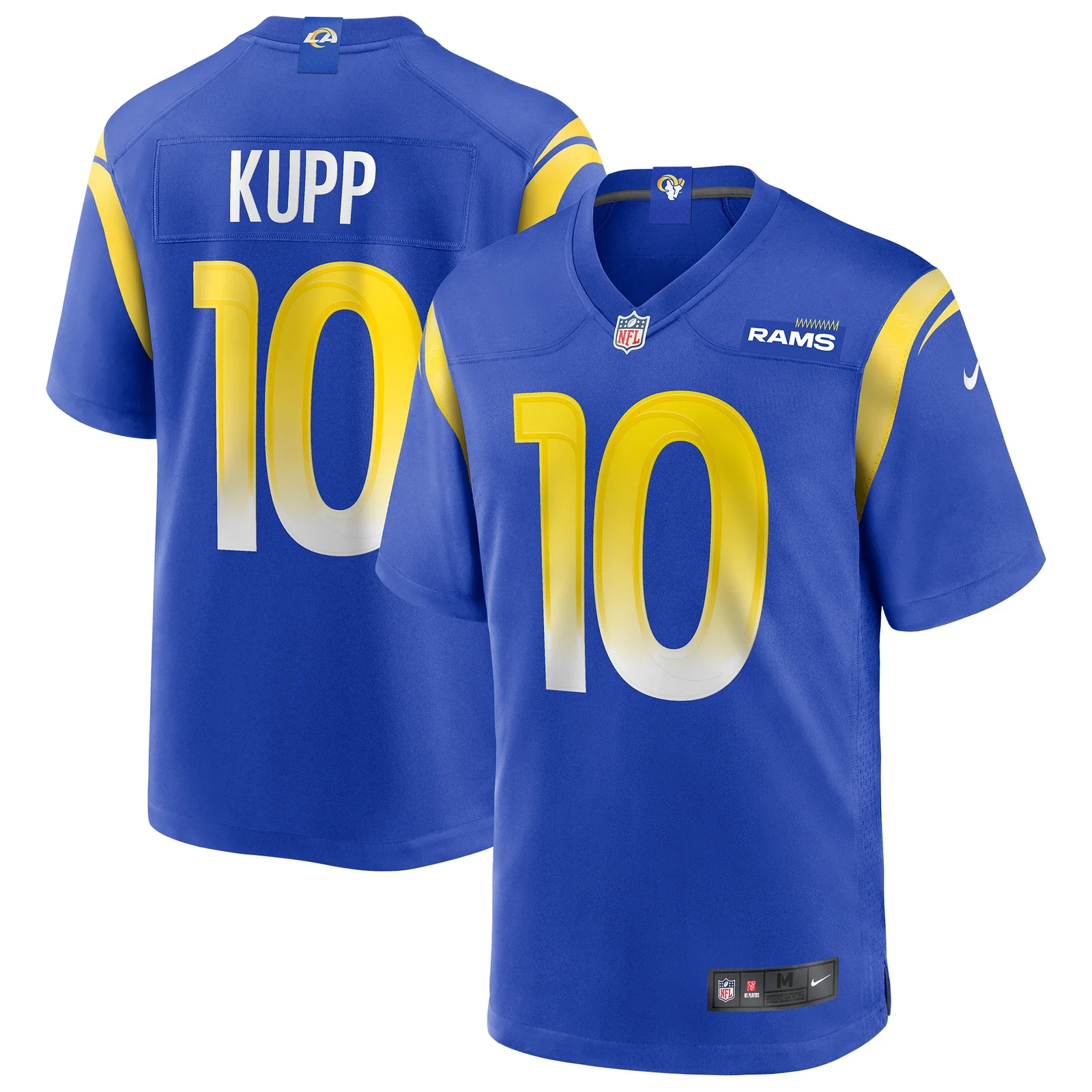Men's Cooper Kupp Los Angeles Rams Game Player Jersey - Royal -