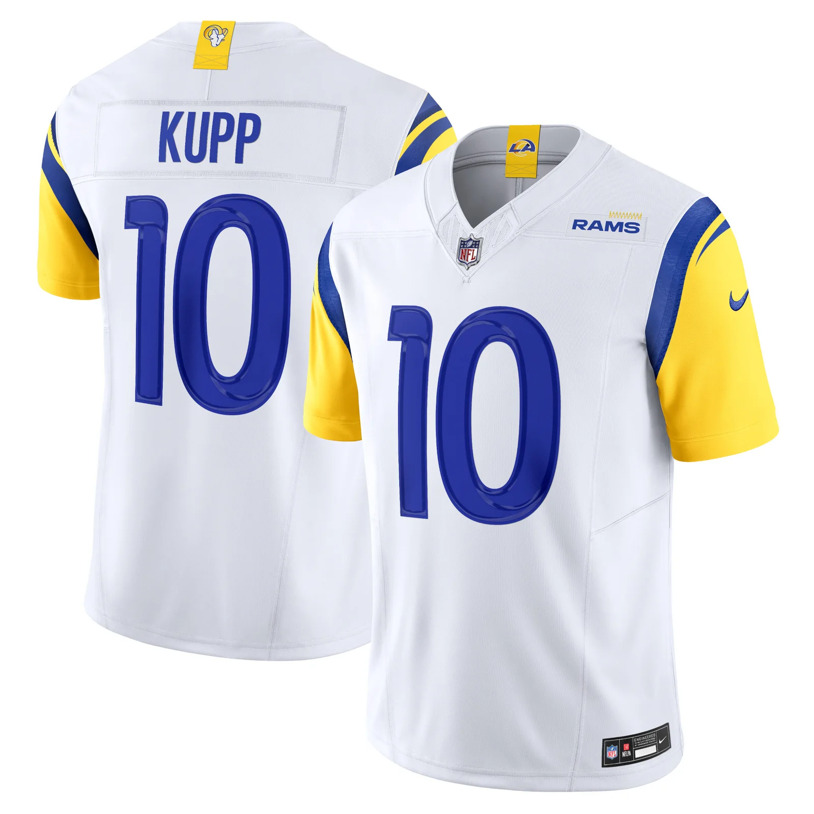 Men's Cooper Kupp Los Angeles Rams Vapor F.U.S.E. Limited Jersey - White -