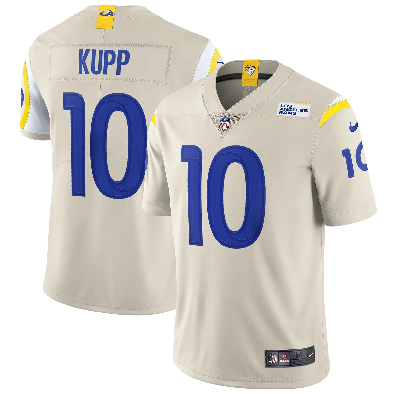 Men's Cooper Kupp Los Angeles Rams Vapor Limited Jersey - Bone -