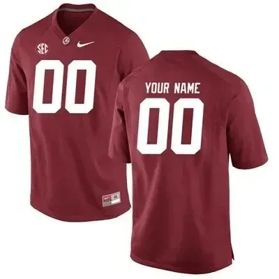 Custom Alabama Jersey for Men Alabama Crimson Tide Custom Name Number Red Football Jersey Jersey , NCAA jerseys -