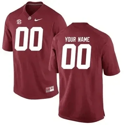 Custom Alabama Jersey for Youth Alabama Crimson Tide Custom Name Number Red Football Jersey Jersey , NCAA jerseys -