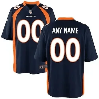 Youth's Denver Broncos Alternate Game Jersey - Custom -