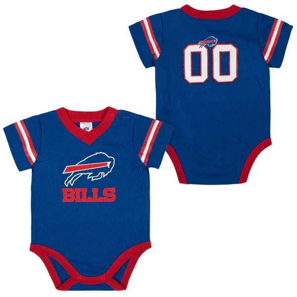Bills Baby Boys Jersey Bodysuit -