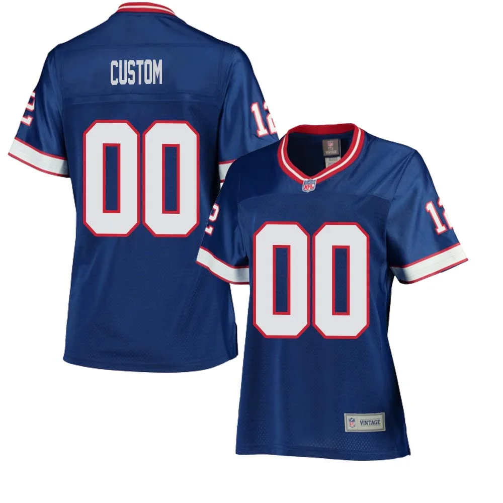 Woman NFL Pro Line Royal Buffalo Bills Retired Player  Jersey