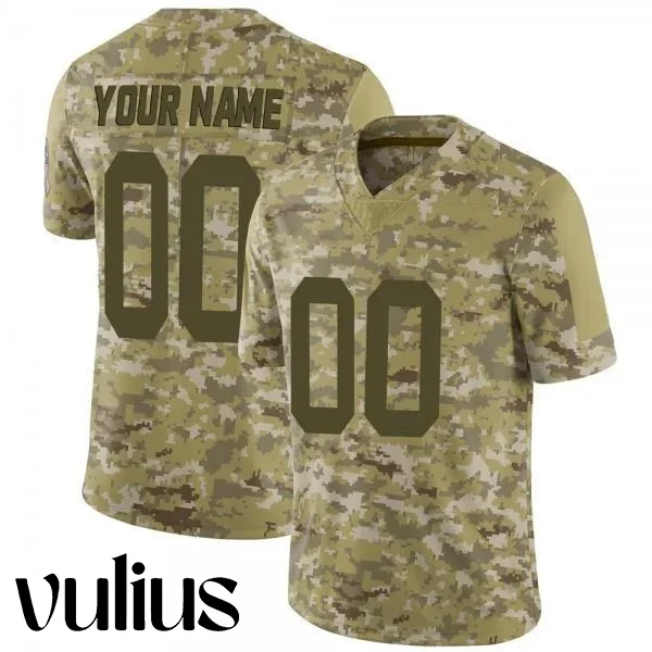 Custom Colts Jersey, Camo Men's Jersey, 2018 Salute to Service Jersey -