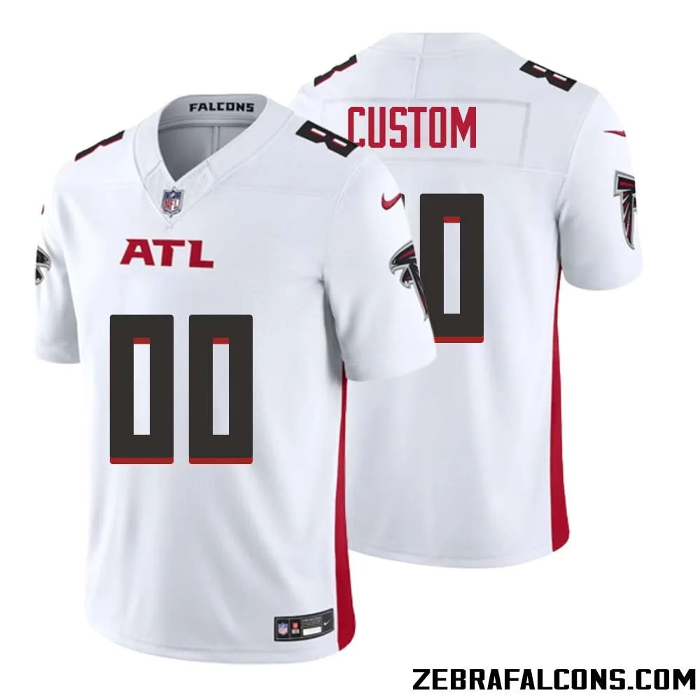 Custom Atlanta Falcons Vapor F.U.S.E. Limited Jersey White -