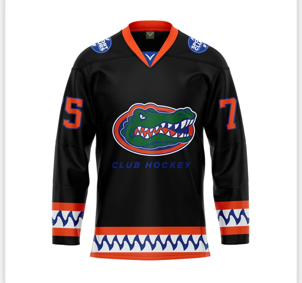 Custom Florida Gators Jersey, Black Men's,  Hockey Jersey