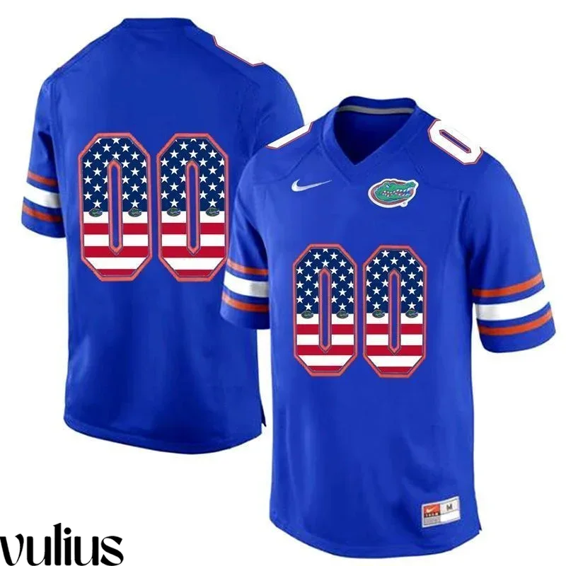 Custom Florida Gators Jersey, Blue Men's, College Football Limited Jersey -