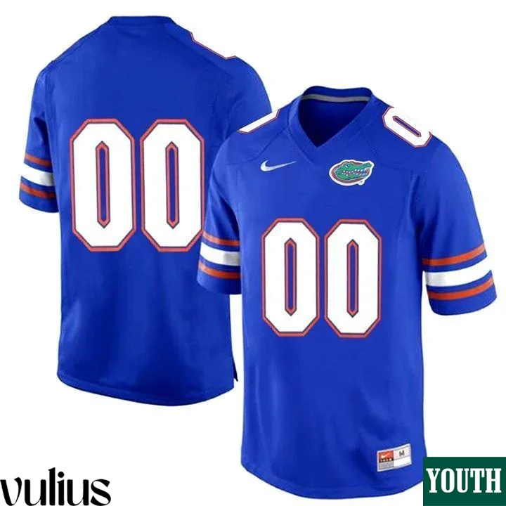 Custom Florida Gators Jersey, Blue Youth's, Custom Jersey -