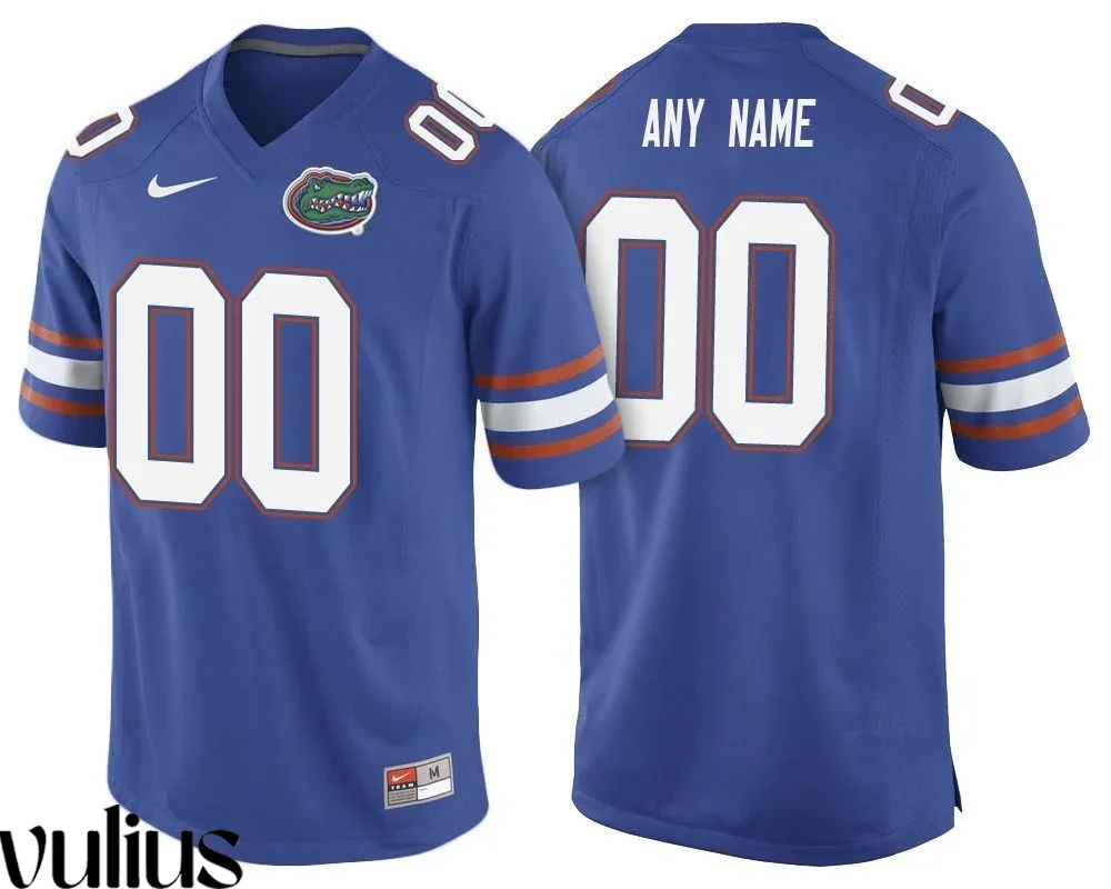 Custom Florida Gators Jersey, Royal Men's, College Football Jersey -