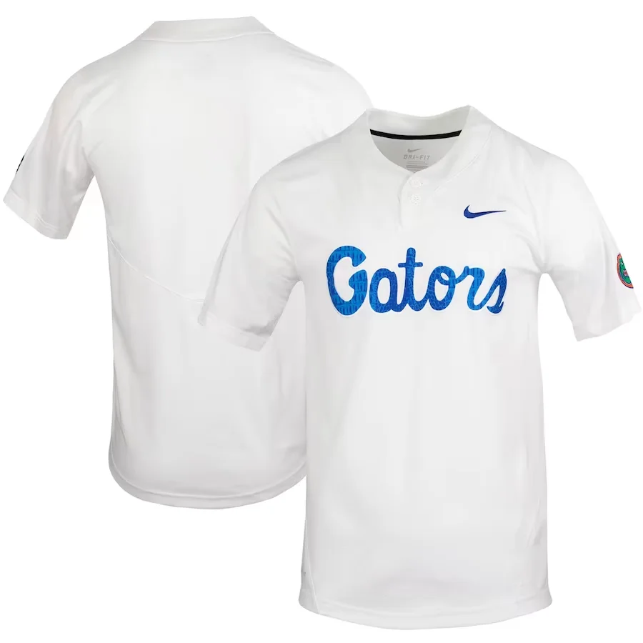 Custom Florida Gators Jersey, White Men's,  Softball Jersey